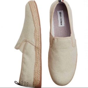 Ben Sherman Tan Canvas Espadrilles
